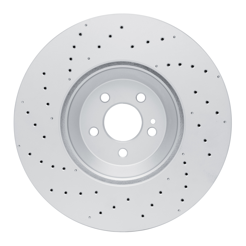 Mercedes-Benz E53 AMG Brake Rotor (1) - Front - R1 Concepts - Geospec Drilled - `22-`25